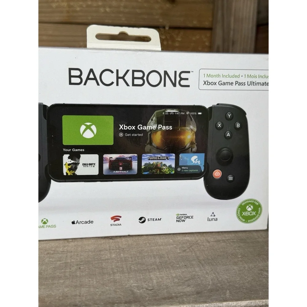 Backbone One For Xbox, iPhone Lightning, BB-02-B-X In‎ Open Box